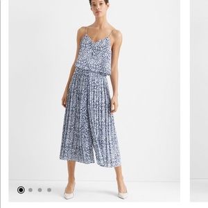 Club Monaco Pleated Jumpsuit